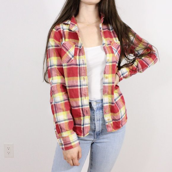 *American Eagle Red Flannel - Picture 1 of 7